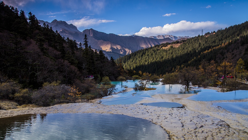 黄龙山水风光