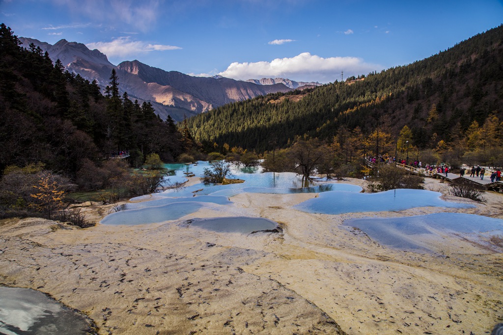 黄龙山水风光