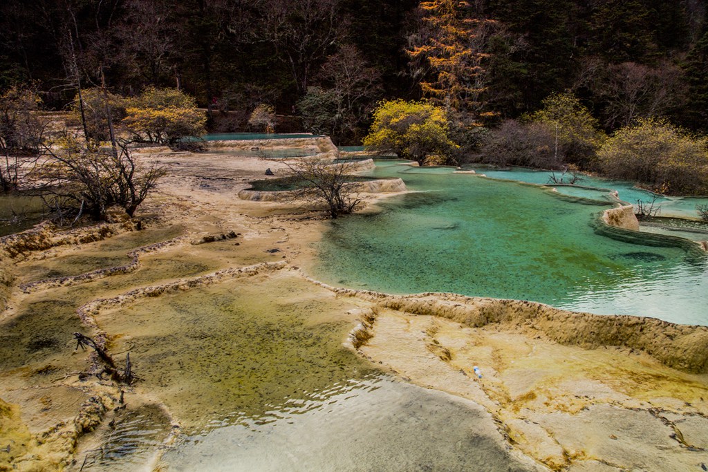 黄龙山水