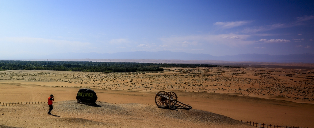 阳关遗迹感沧桑