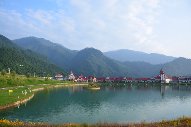 夏季的西岭雪山