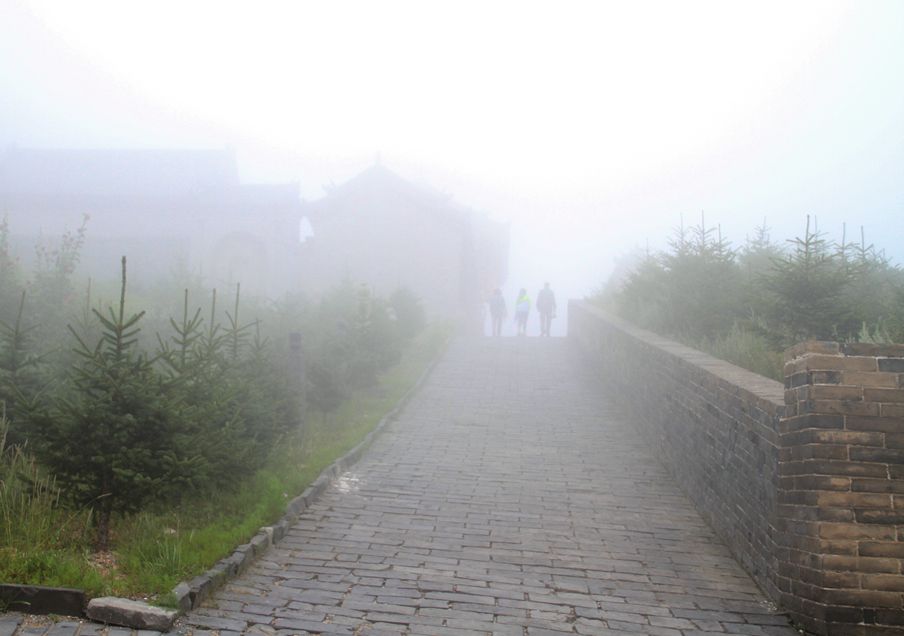 雨雾中的.....