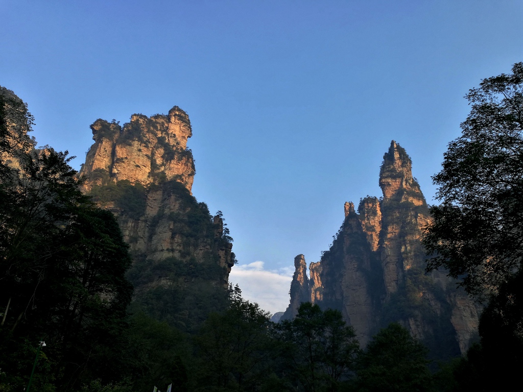 武陵源金鞭溪风光