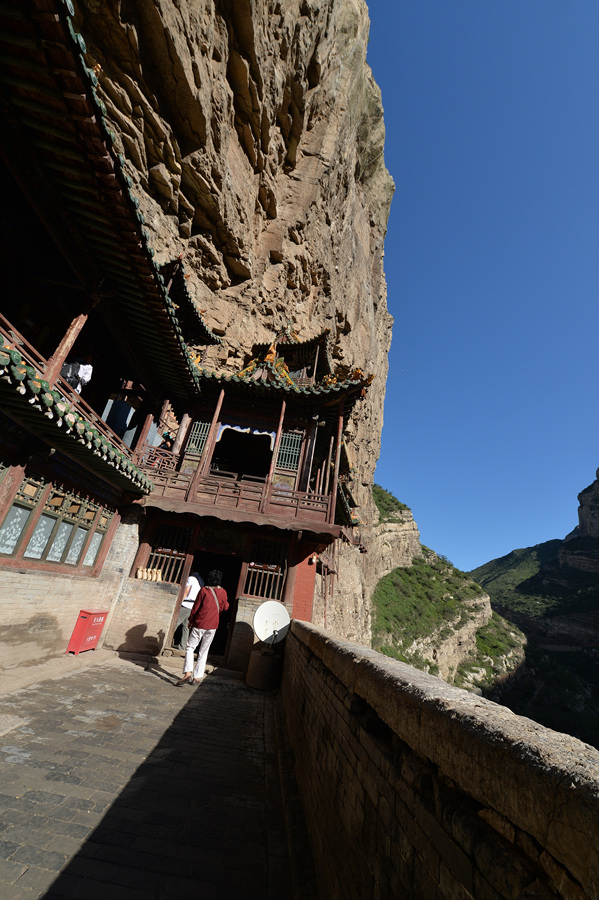 世界大同 一览恒山悬空寺