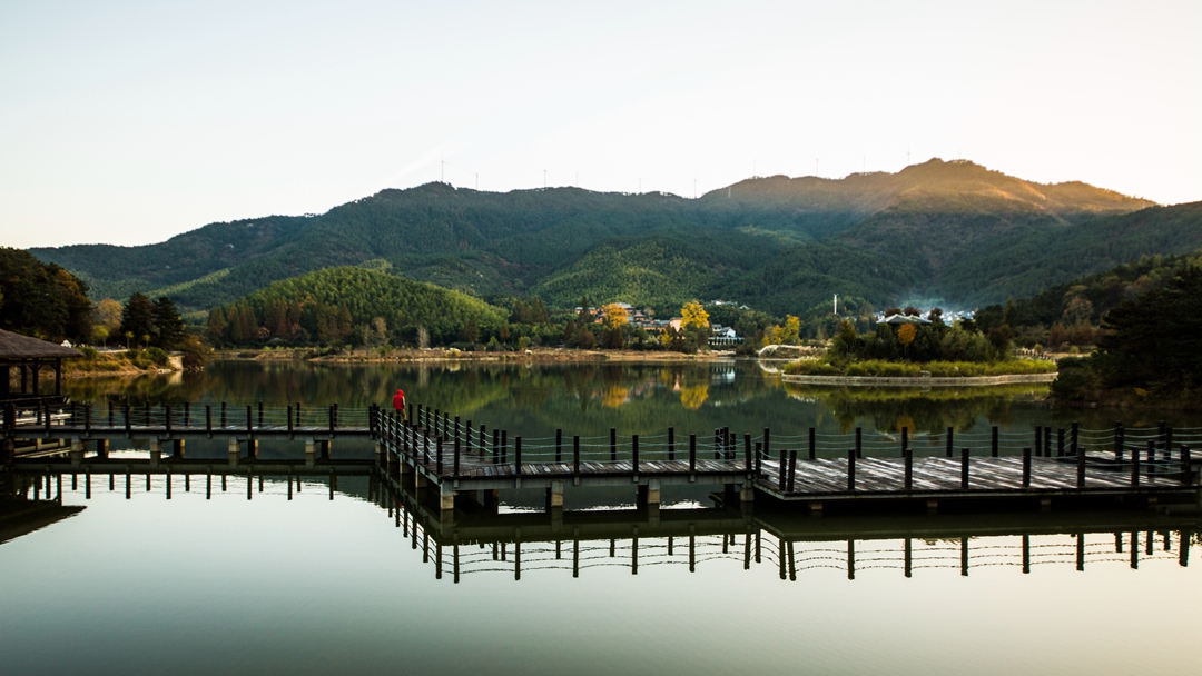 黄柏山中风光