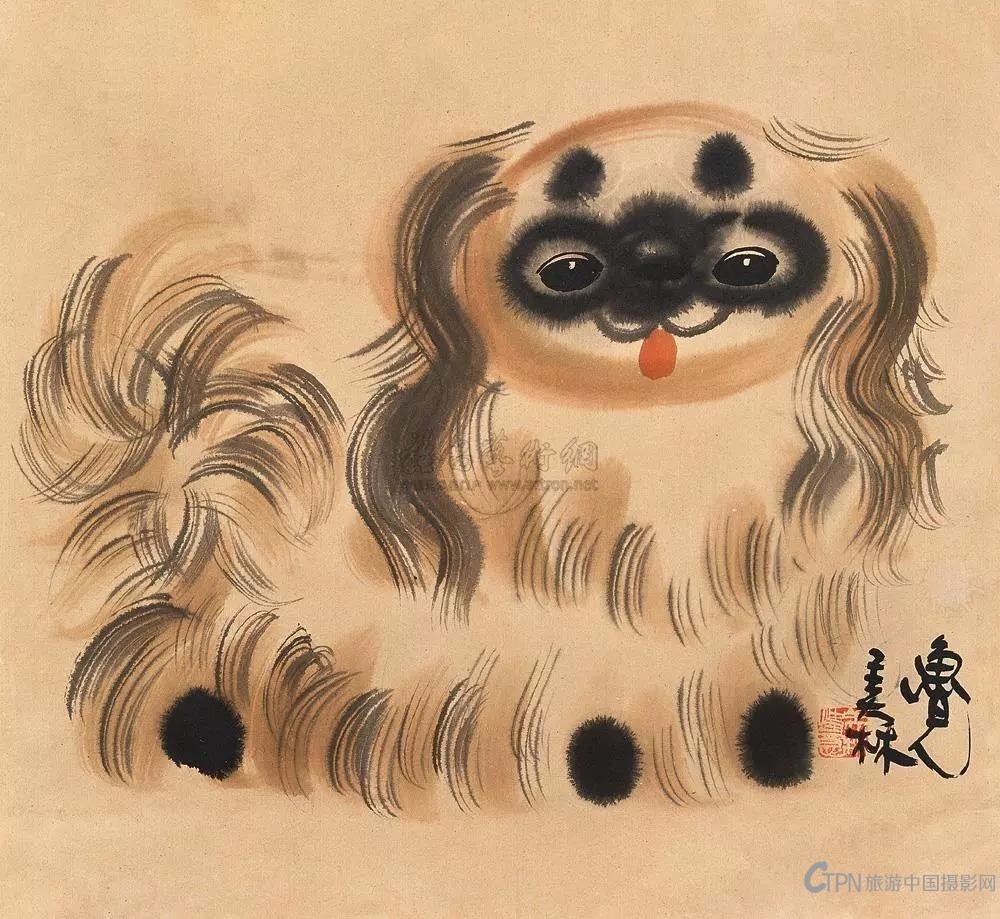 韩美玲画狗3.jpg