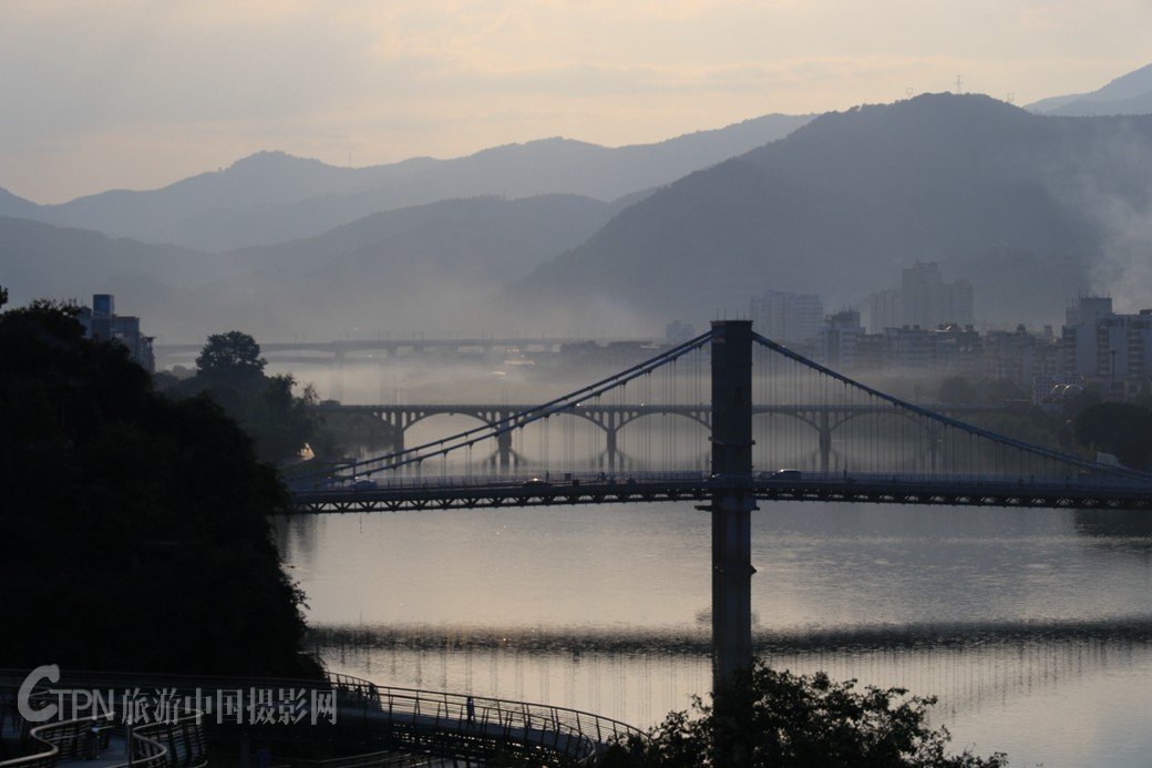 沙县新建凤岗大桥图片
