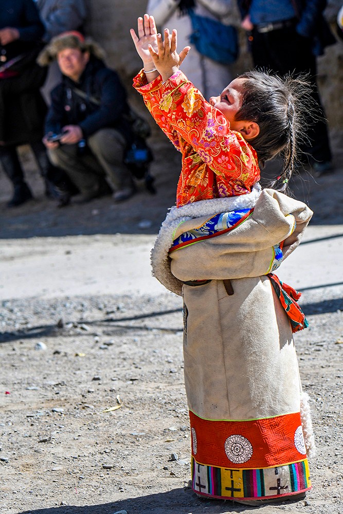 拍摄于2018年3月甘肃甘南藏族自治州