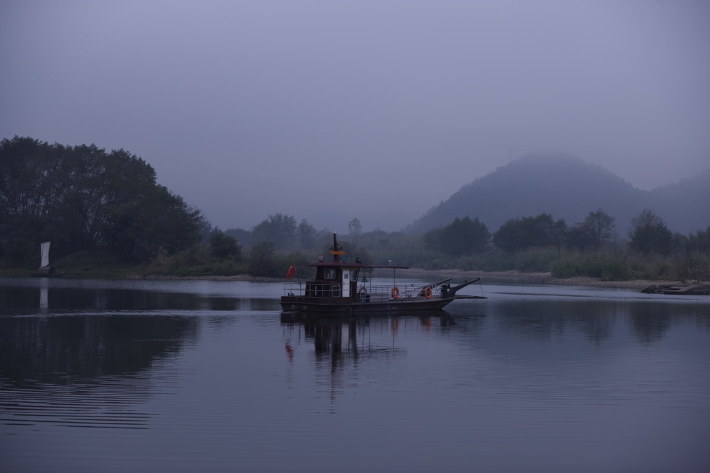 瓯江早晨