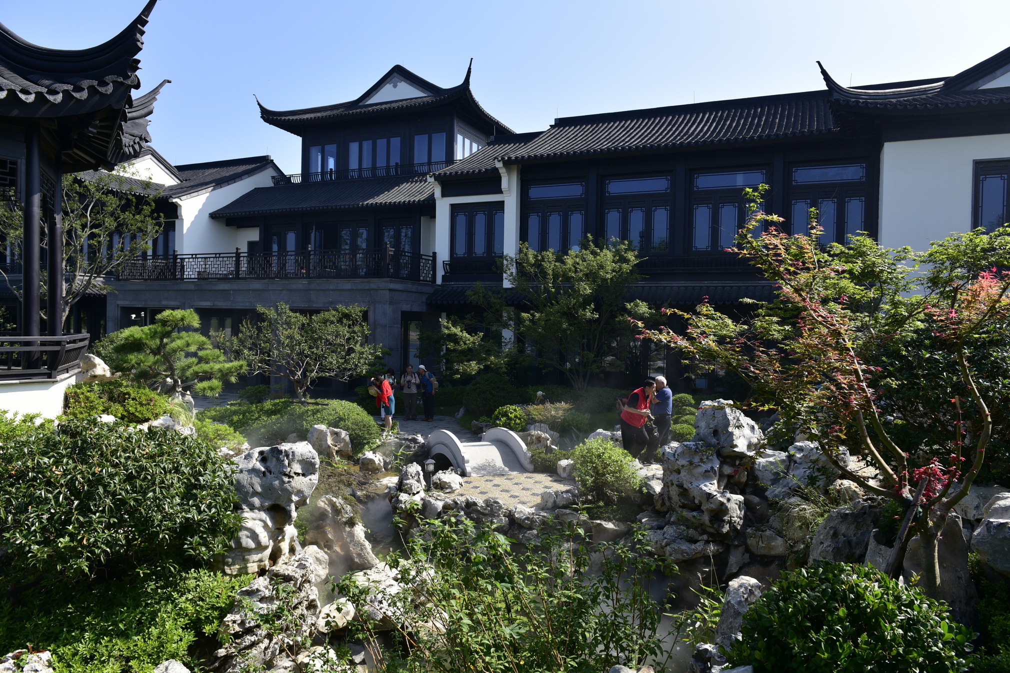 胶州绿城打造的徽派建筑