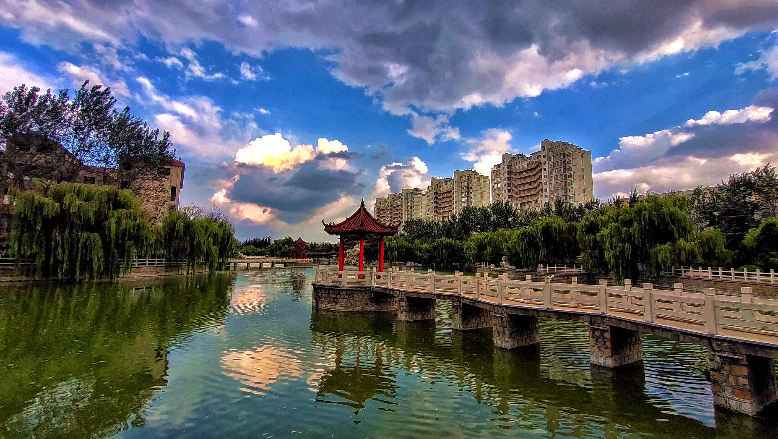 即墨水上公园美景